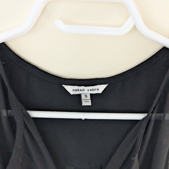 Sheer black tank top - Picture 2 of 3